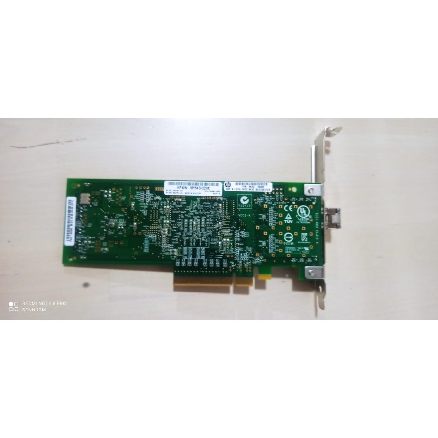 Qle2560-hp AK344-633002-8Gb Pcie Fiber Channel การ์ด HBA Qlogic