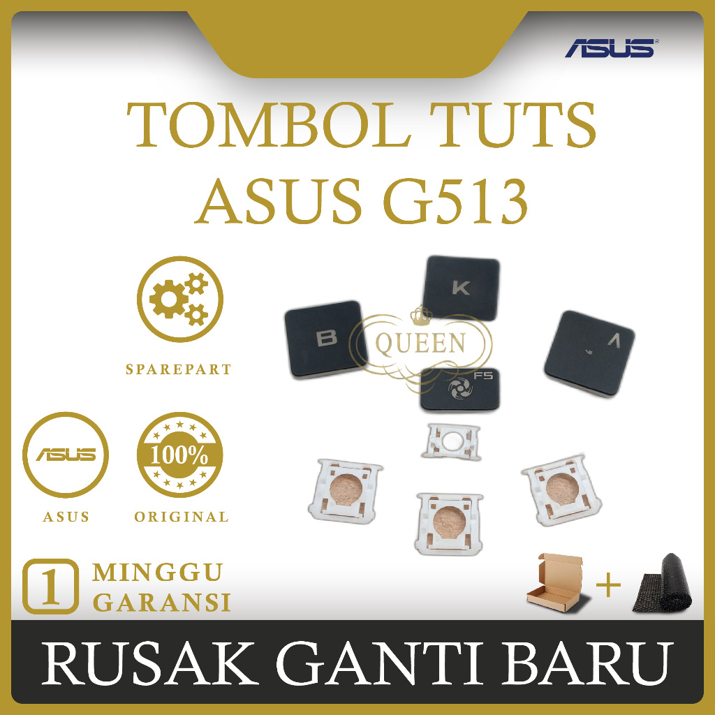 Tombol คีย์บอร์ด สําหรับ Asus ROG Strix G15 G513 G513QY