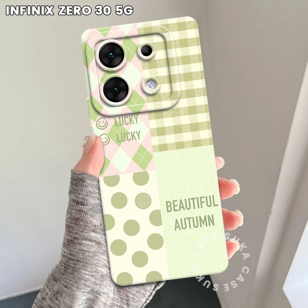 ใหม่ Infinix Zero 30 5G Softcase - Fashion Case Bunga (SK02) - Casing Infinix Zero 30 5G 2023 - Suka