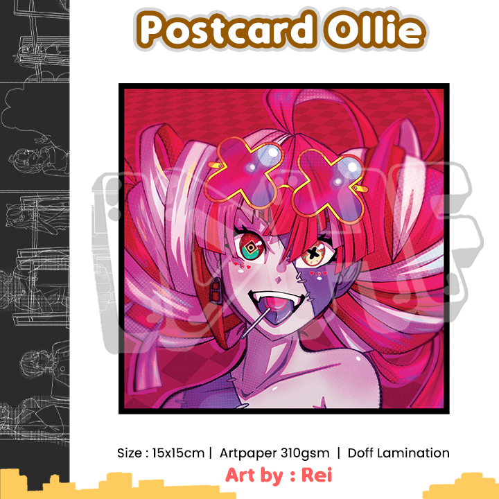 โปสการ์ด Ollie - Hololive Poster - Rei
