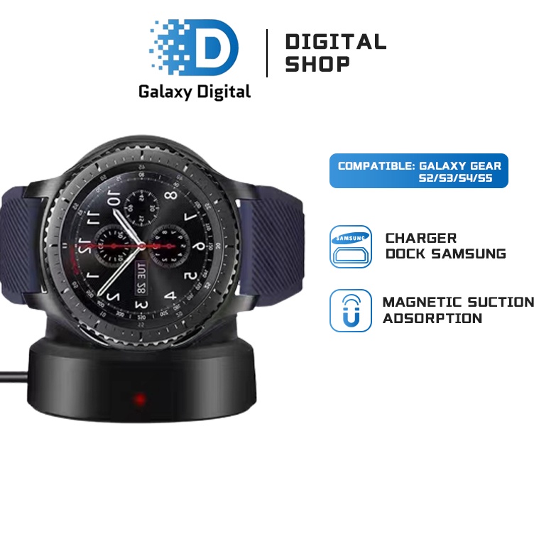 แท่นชาร์จสมาร์ทวอทช์ ไร้สาย Samsung Galaxy Gear S2S3S4 R77 Samsung Galaxy Watch R8R81R815