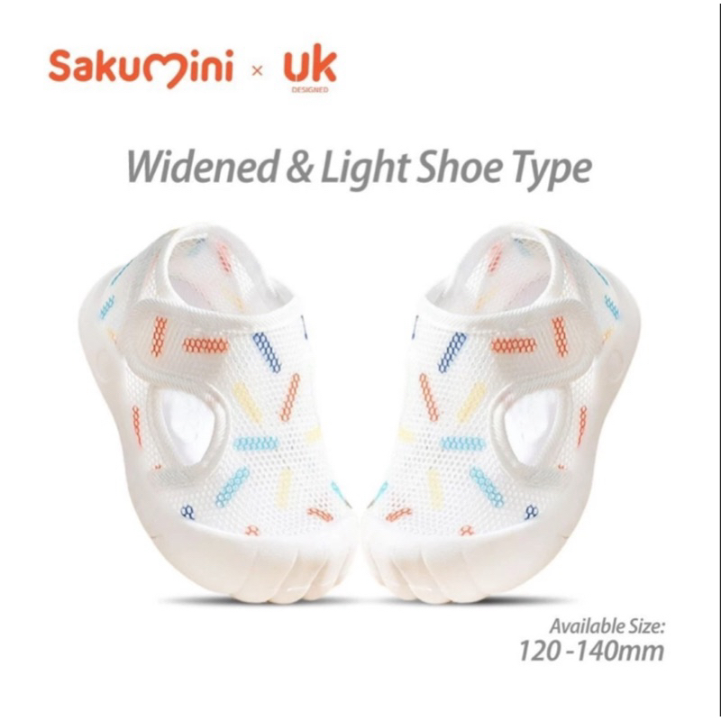 Sakumini รองเท้าลําลองตาข่ายเด็ก TODDLER SLIP ON SNEAKER LOAFER รองเท้า TODDLER รองเท้าต้นฉบับ