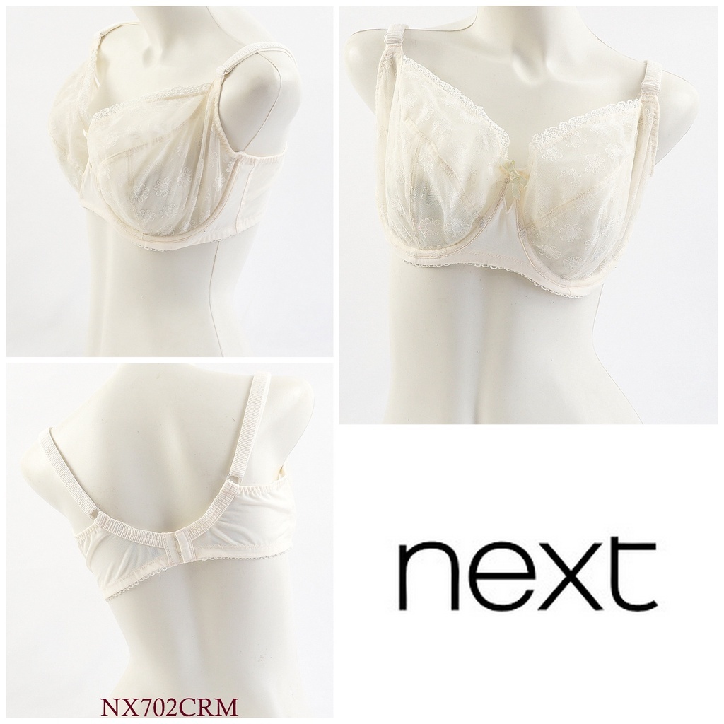 ] NEXT MINIMIZER BRA WITH FOAM WITH UNDERWEAR MIX SIZE 36C (C80) 36D (D80) 38D (D85)