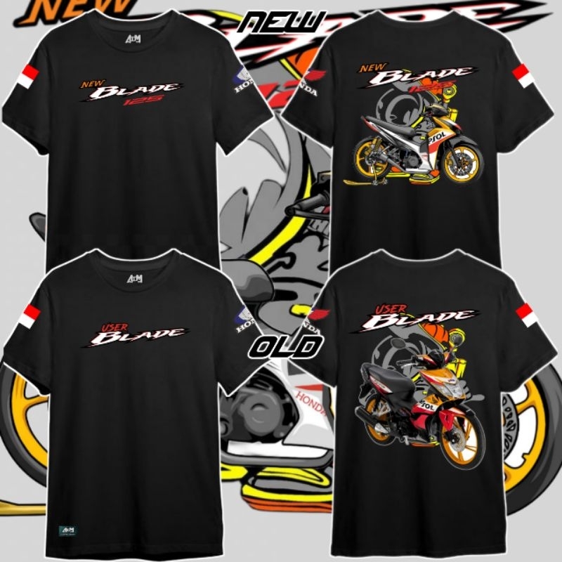 เสื้อยืด Honda Blade Repsol Blade Repsol เสื้อยืด Blade 125 Blade 110 เสื้อยืด
