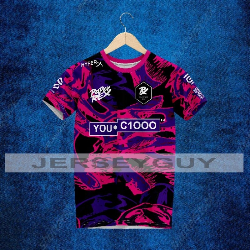 เสื้อ Paper Rex 2024-2025 (ฟรี NICKNAME & NUMBER)