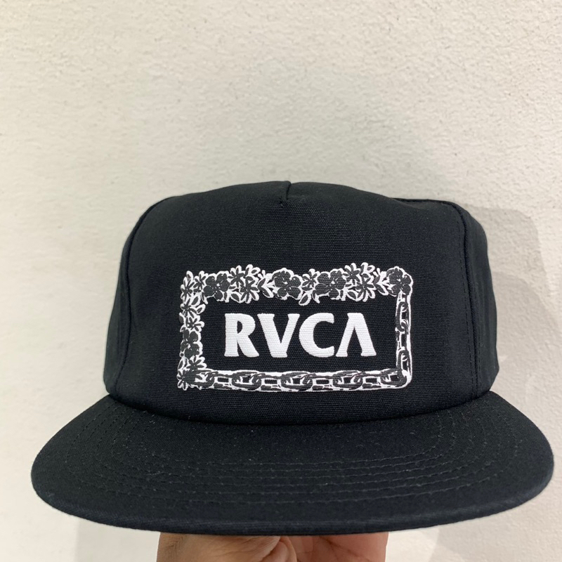 RVCA หมวก SNAPBACK สําหรับผู้ชายของแท้