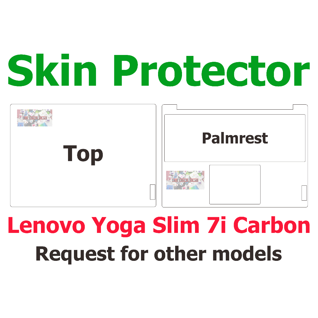 Lenovo Yoga Slim 7i Carbon Skin Guard การ์สกินป้องกัน