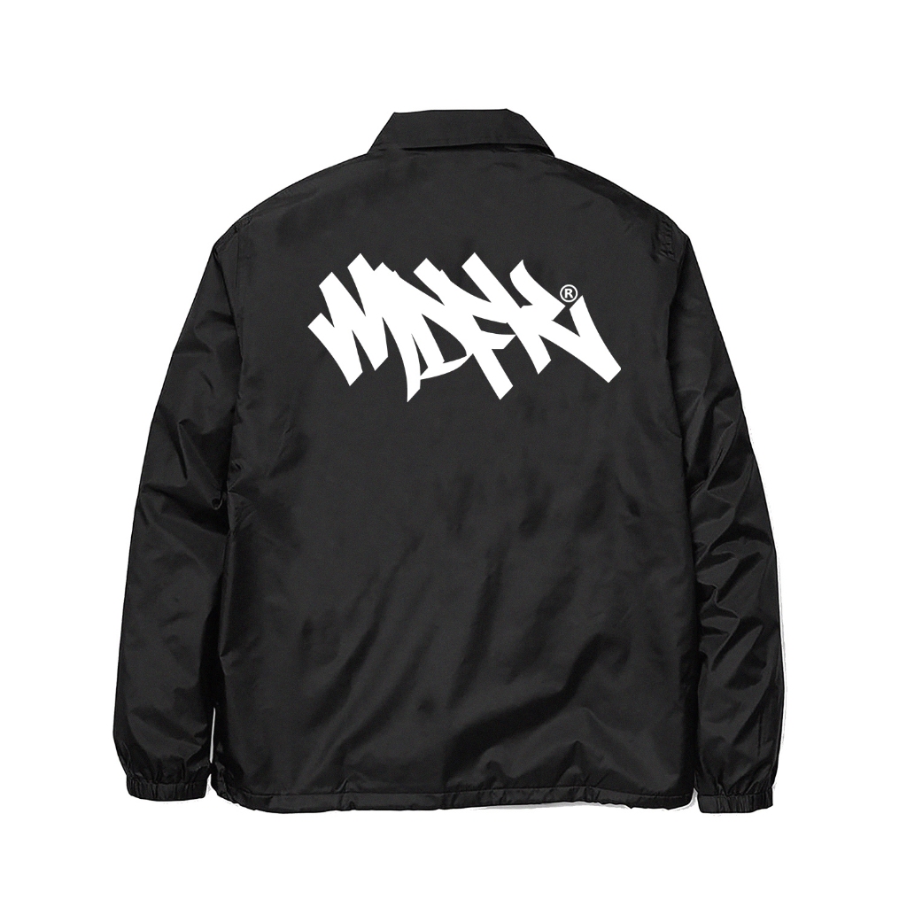 MDFK TAG COACH JACKET สีดํา
