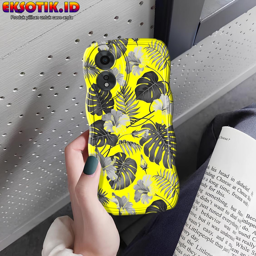 เคสOppo A18 / A38 Wave - เคสOppo A18 / A38 - เคสOppo A18 / A38 Silicone - Oppo A18 / A38 Softcase - 