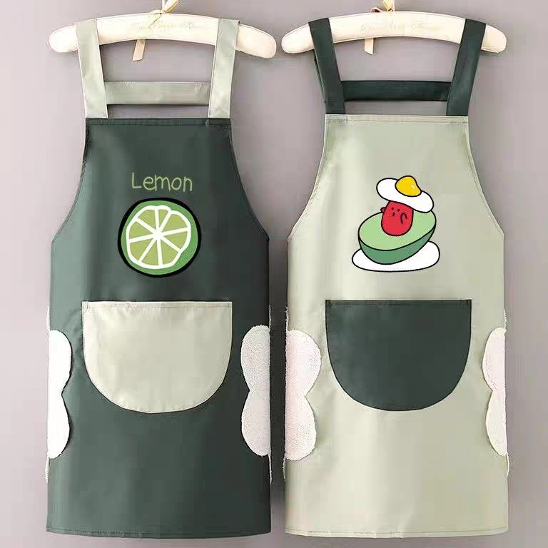 มาถึง CL2 COOKING APRON WIPE CLOTH WATERPROOF APRON WATERPROOF APRON UNISEX APRON 2