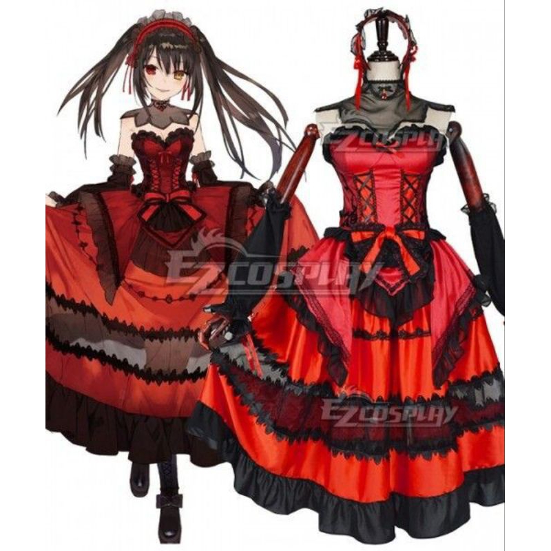 ชุดคอสเพลย์ Date A Live NightmareTokisaki Kurumi