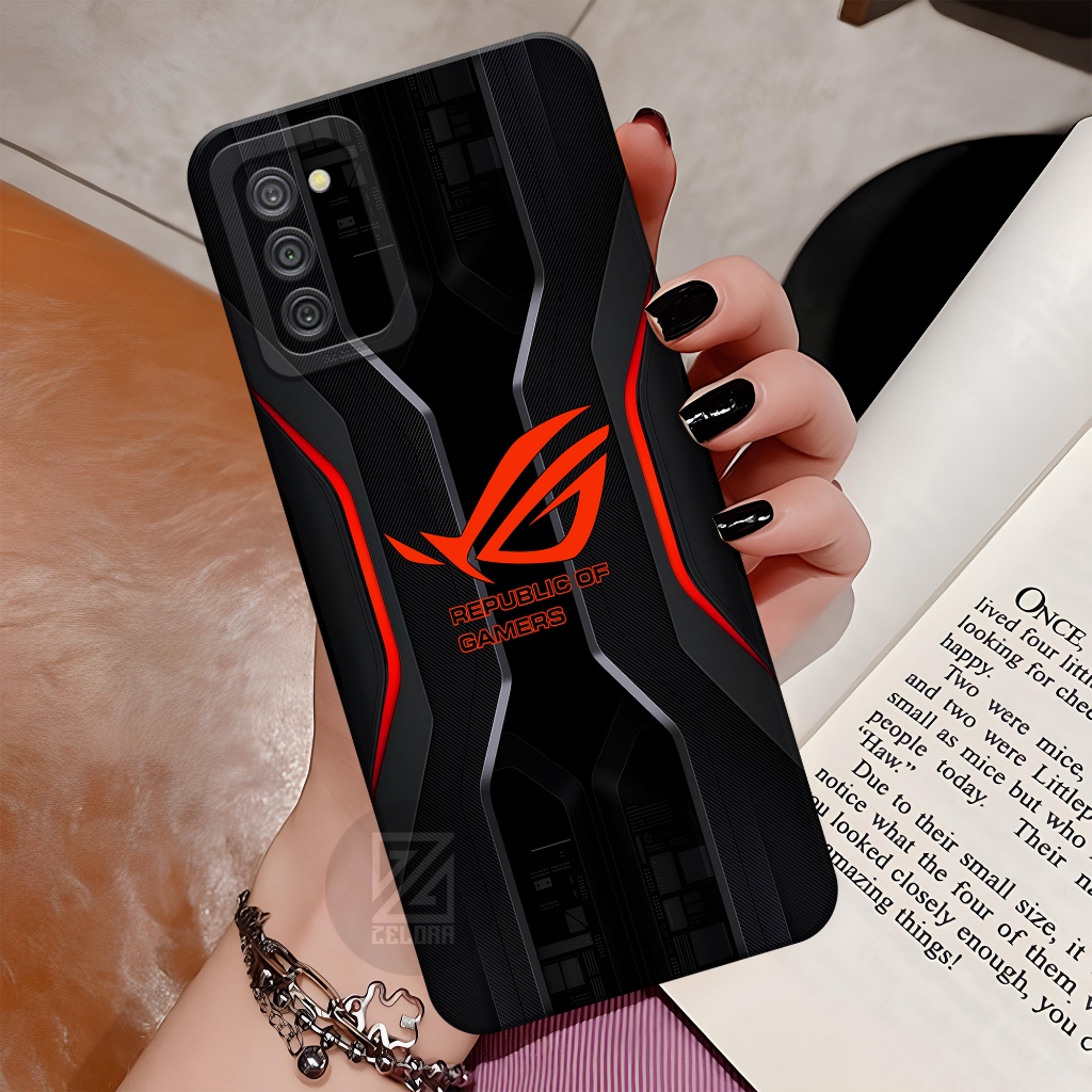 HP เคส Samsung Galaxy A03S / A02S Softcase - Gamers Motif Case - Pro Camera - เคส Samsung Galaxy A03