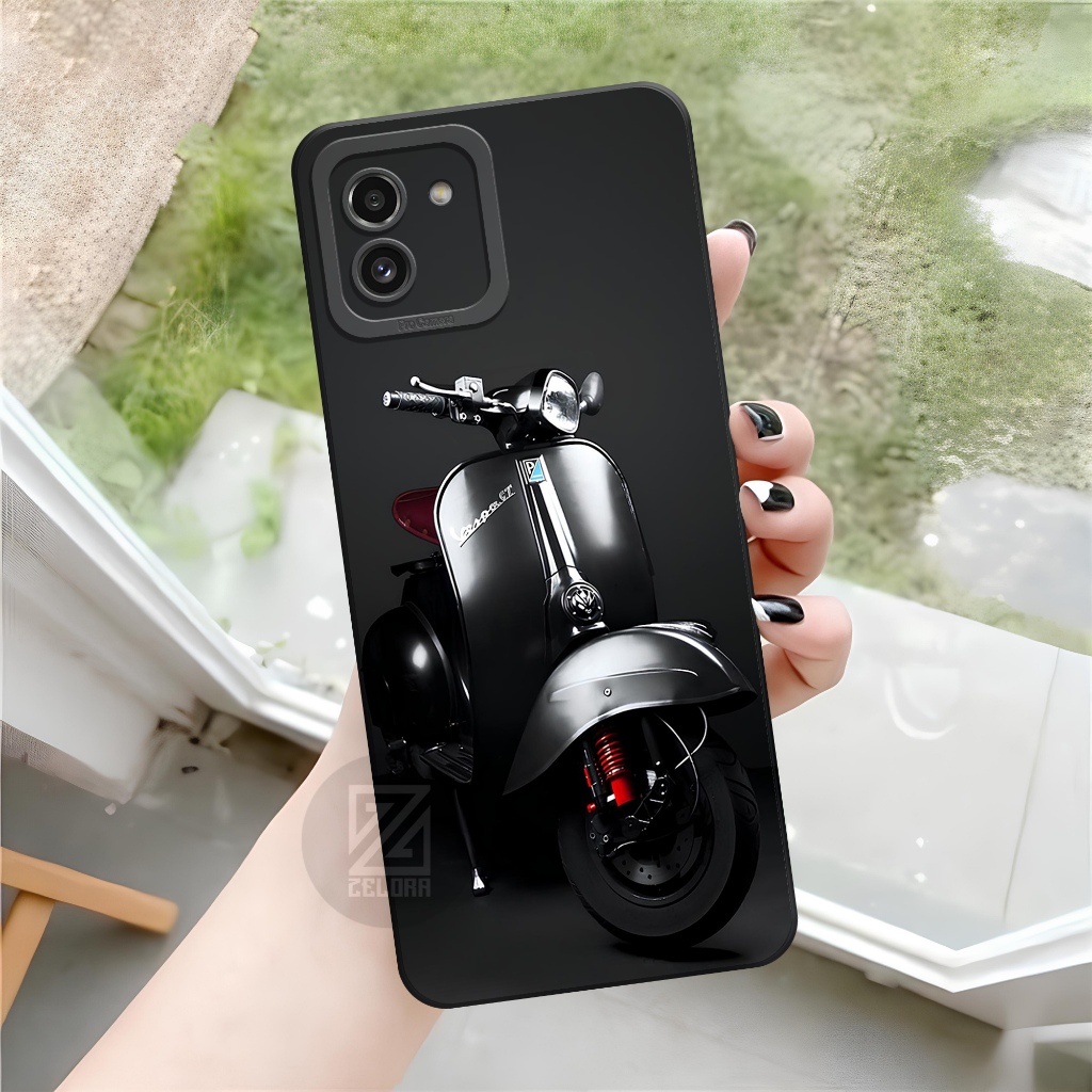 เคส Samsung Galaxy A03 ล่าสุด - เคสแฟชั่น Vespa - Samsung Galaxy A03 Softcase - เคส Samsung Galaxy A