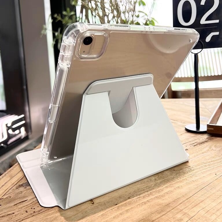 BOOMING พร้อมสต็อกเคสiPadสําหรับiPad Air 5 4 3 2 Hard Case 36 Smart CoverสําหรับiPad 1 Pen Slot Hold