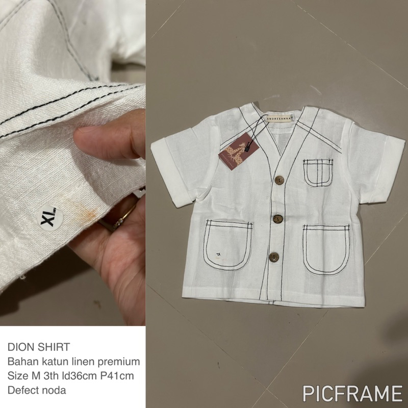 ANDREEANA - DEFECT - BOYS CLOTHES - เสื้อผ้าเด็ก BOYS