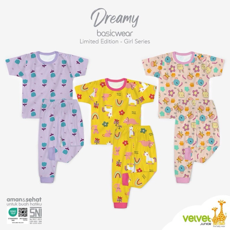 Velvet Junior Basic Wear Limited Edition "Dreamy" - ชุดสูทกางเกงสั้น