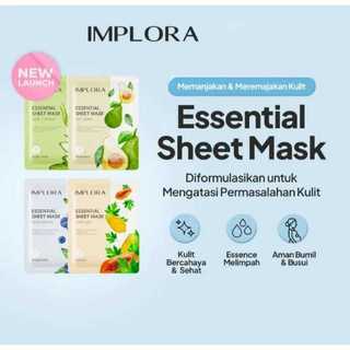 ❤ MEMEY ❤ IMPLORA Essentials Sheet Mask