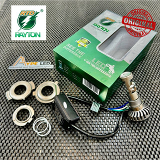 Lampu Utama H6 M8C Dan M9 PRO RTD 43 WATT Original RTD rayton Lampu Depan H6 H4 H7 Motor Mobil Universal Flat Cut off