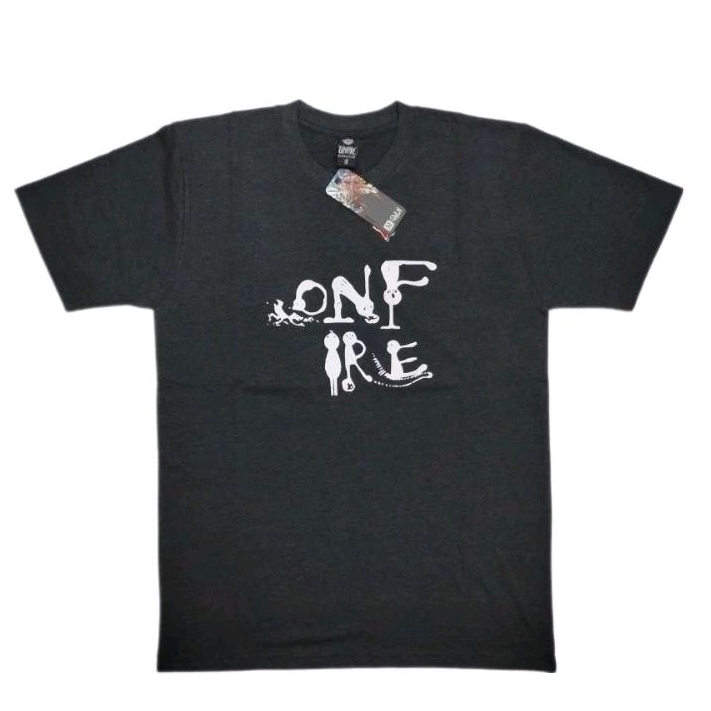 ONFIRE Mens Distro T-Shirt Plain Premium T-Shirt Original 100%