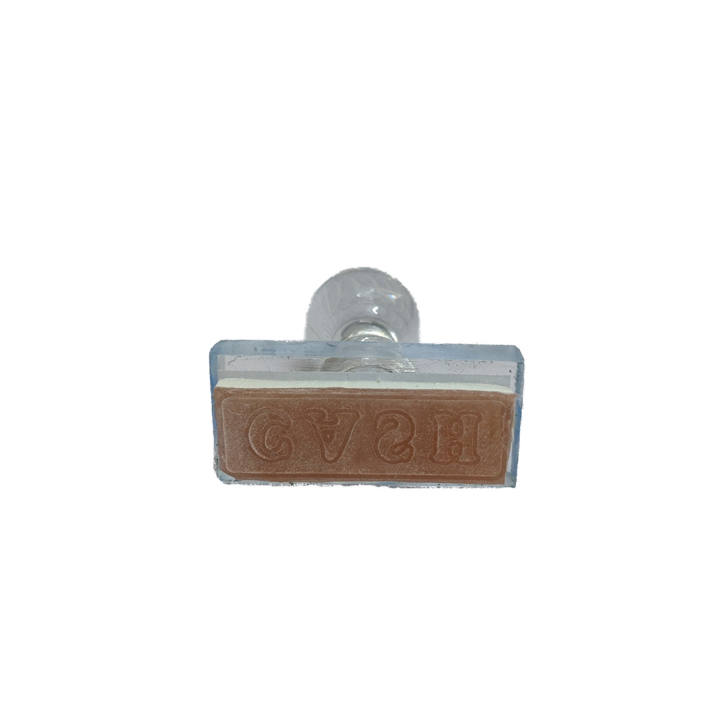 GM STAMPEL ACRYLIC ENGLISH ST-203 CASH