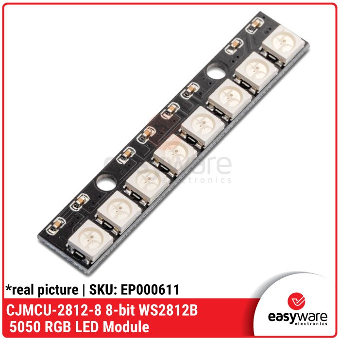 CJMCU-2812-8 8 บิต WS2812 WS2812B 5050 โมดูล LED RGB