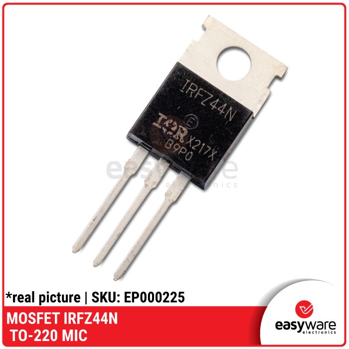 IRFZ44N TO-220 ทรานซิสเตอร์ Mosfet IRFZ44N 55V 49A