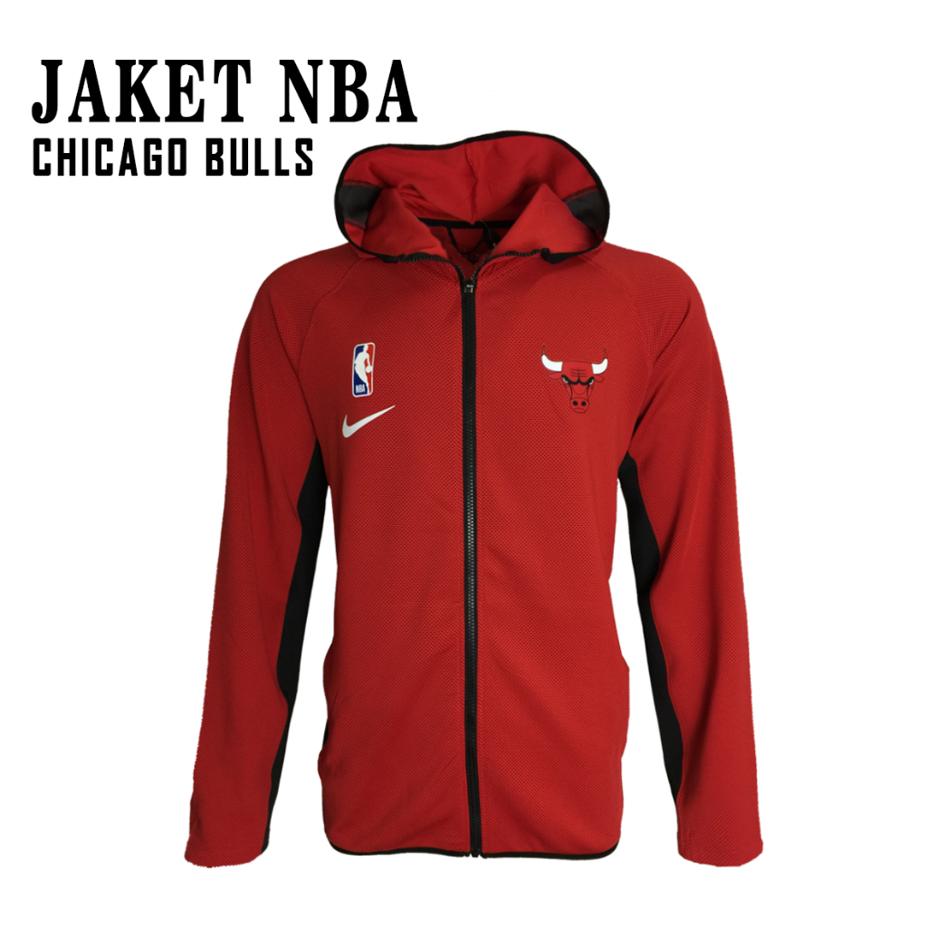 เสื้อบาสเก็ตบอล/nba CHICAGO BULLS ZIPPER HOODIE BASKETBALL JACKET