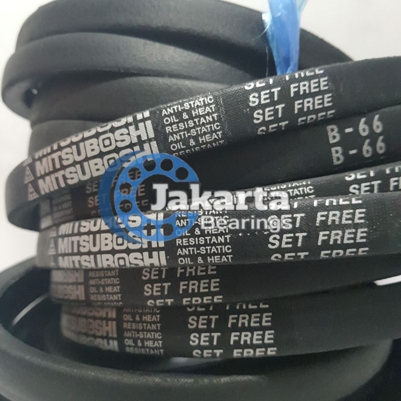 B66 MITSUBOSHI VanBelt FanBelt พัดลมแวน สายพาน V B 66