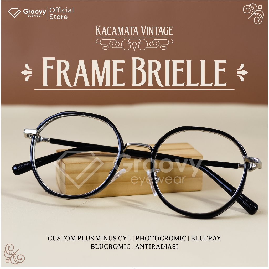Groovy Eyewear - Brielle Minus แว่นตาโฟโตโครมิก บลูเรย์