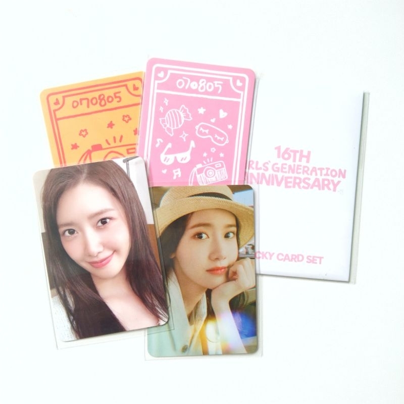Yoona Lucky Card set + Sone Ace Photocard