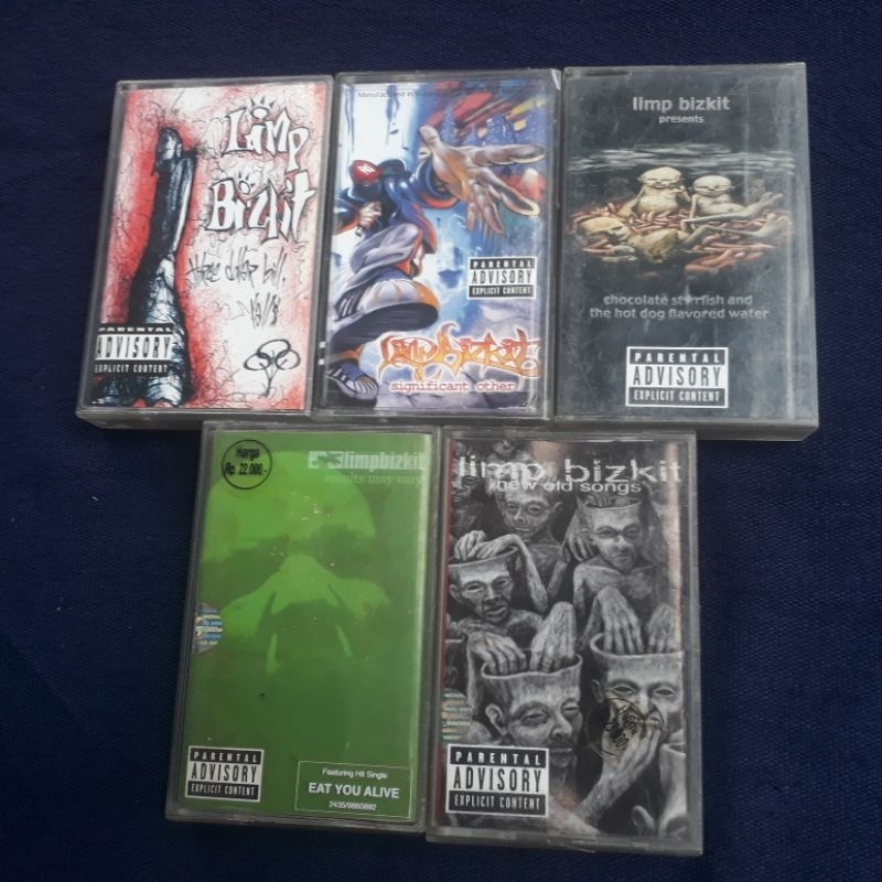 4 เทปเทปคาสเซ็ตสําหรับ KolPri Artist Limp Bizkit