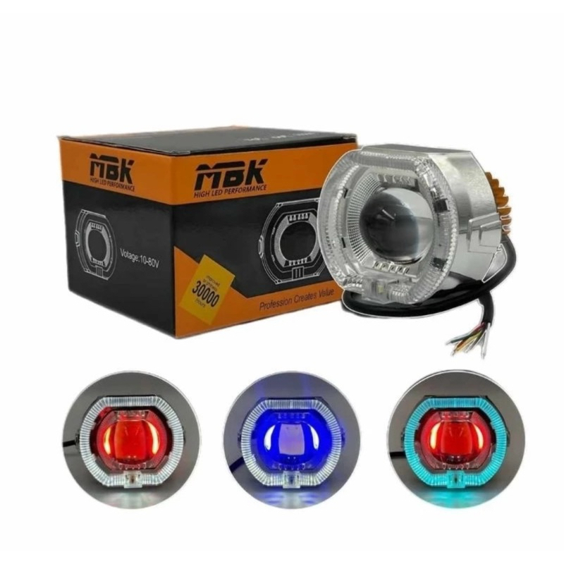 ไฟหน้าโปรเจคเตอร์ Ala Ala Ala Bild 3.5 นิ้ว 45 วัตต์ Plus Devil Led