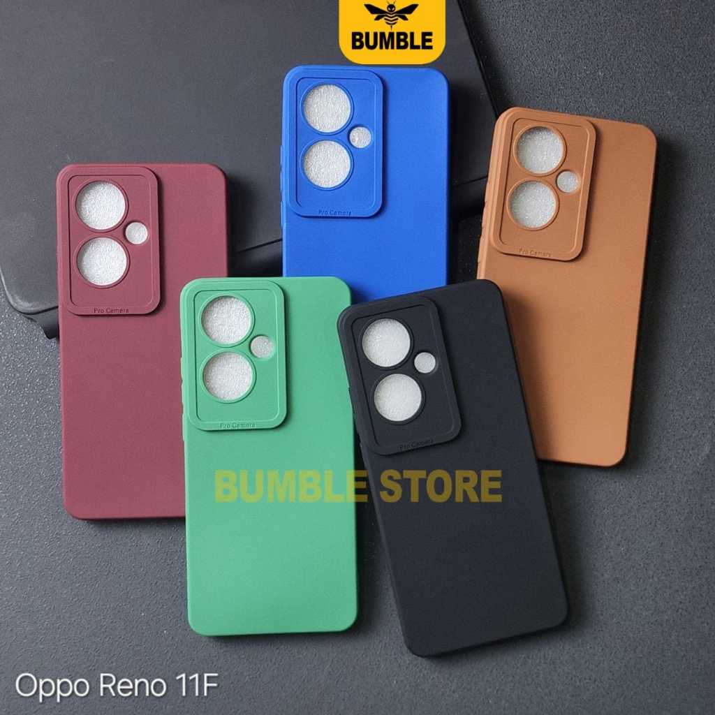 Oppo Reno 11F Softcase Pro Camera Color Case Oppo Reno 11F