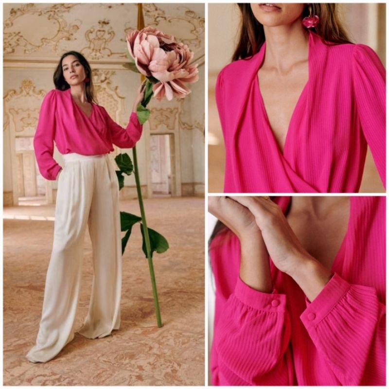 เสื้อเบลาส์ SEZANE abelia