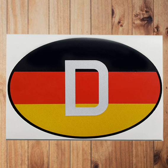 สติ๊กเกอร์ตัด GERMAN FLAG