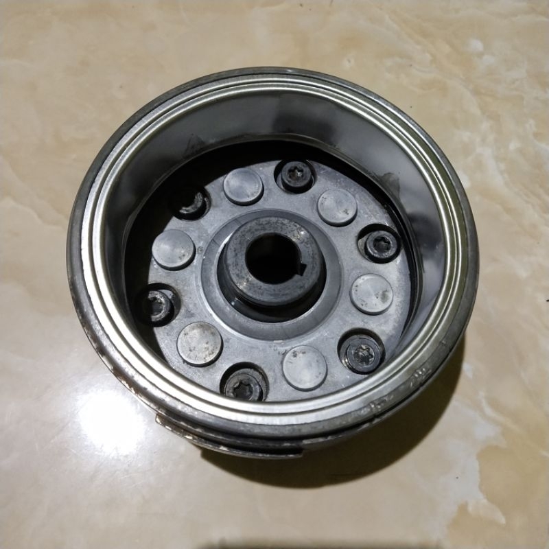 31110-KPH-901 FLYWHEEL COMP Magnet Mahnet Magnet Honda Supra 125 Std Original Mitsuba Bolt 6 Set One