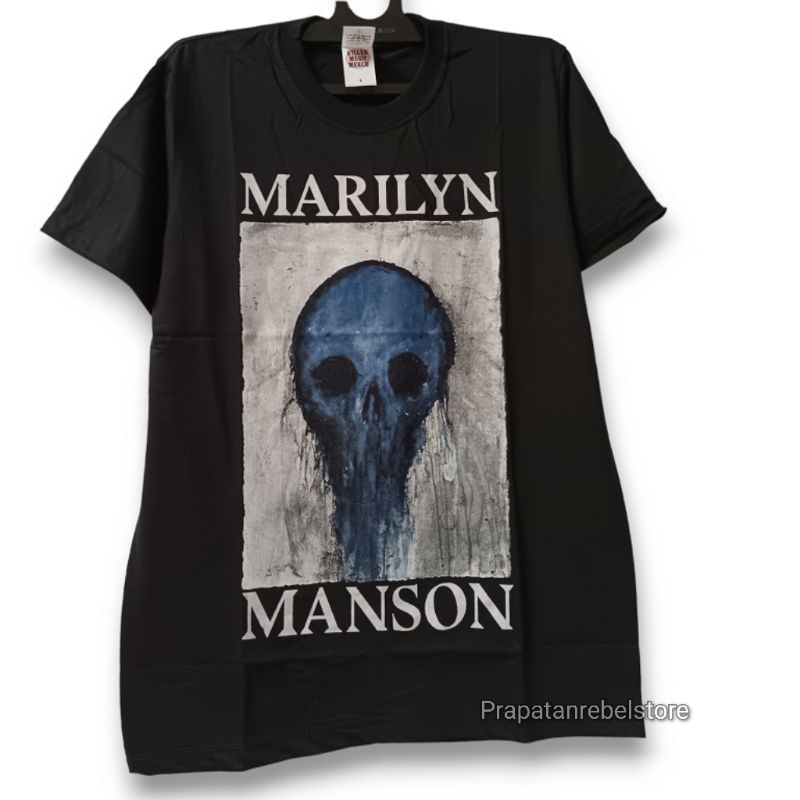 เสื้อยืด พิมพ์ลาย Marilyn MANSON | สร้างขึ้น 24 วินาที