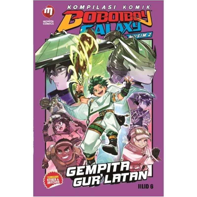 Boboiboy Galaxy Comic Compilation Season 2: Volume 6 "GEMPITA GUR'LATAN"