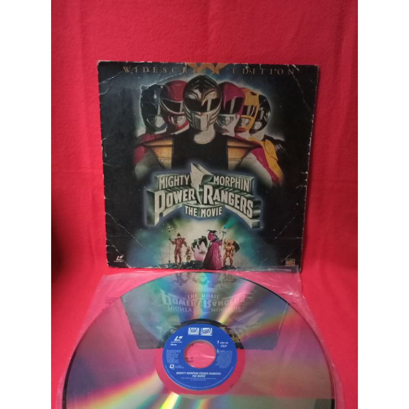 Laserdisc Mighty Morphin Power Rangers ภาพยนตร์