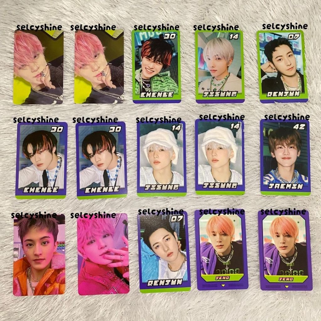 [Selcyshine] Nct DREAM Trading Card PHOTOCARD Glitch Mode MD TC Official/Matching Card Game Glitch M