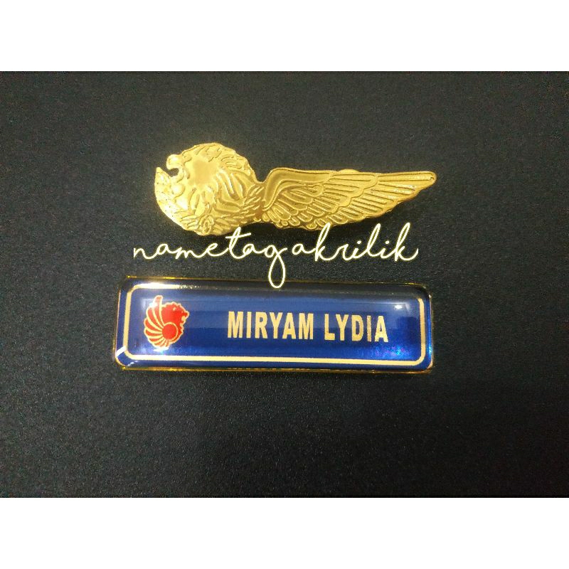 Lion Air Magnet Nametag และ Lion Air Pin