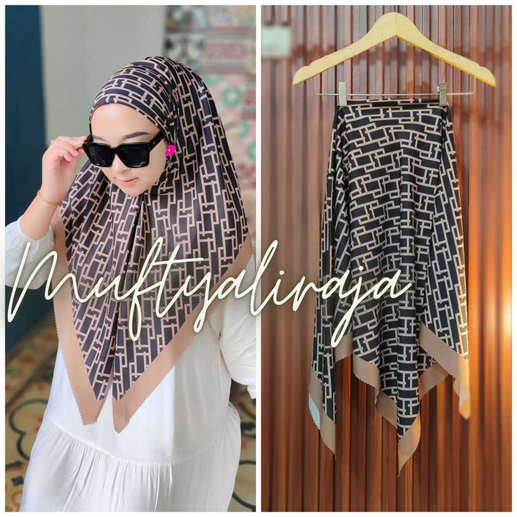 ลายสี่เหลี่ยม HIJAB ลายใหม่ล่าสุด DENAY HIJAB RECTANGULAR HIJAB Motif Premium Voal Veil ลายใหม่ล่าสุด 2024