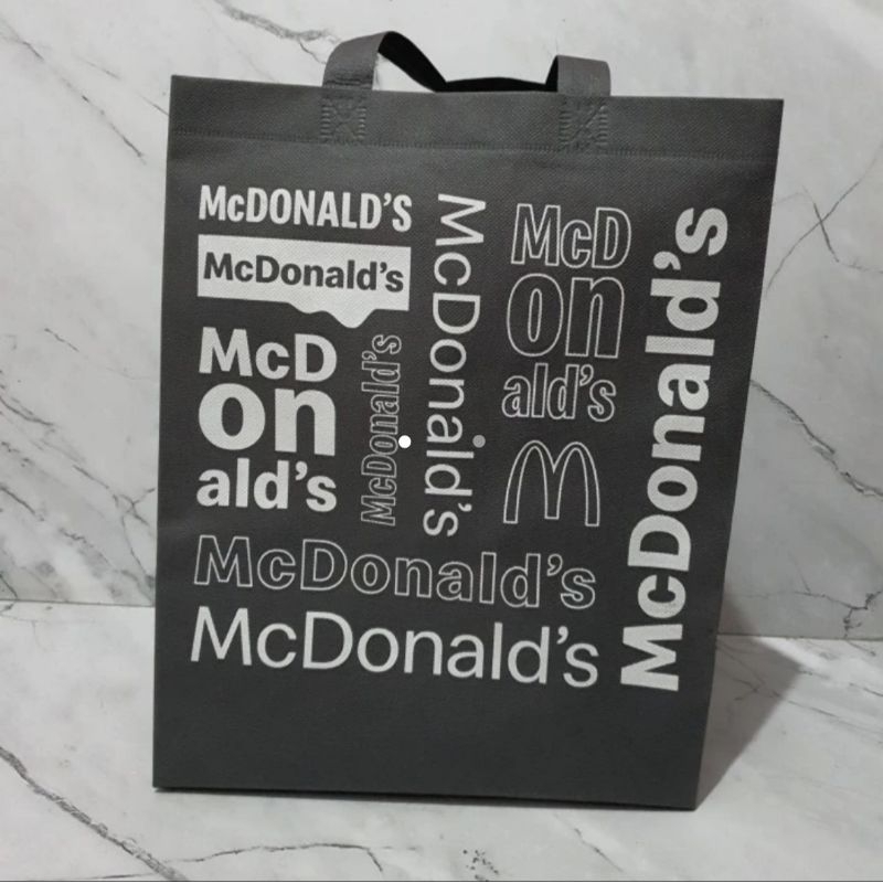 Reusable Bag Tote Bag MCD Mcdonald