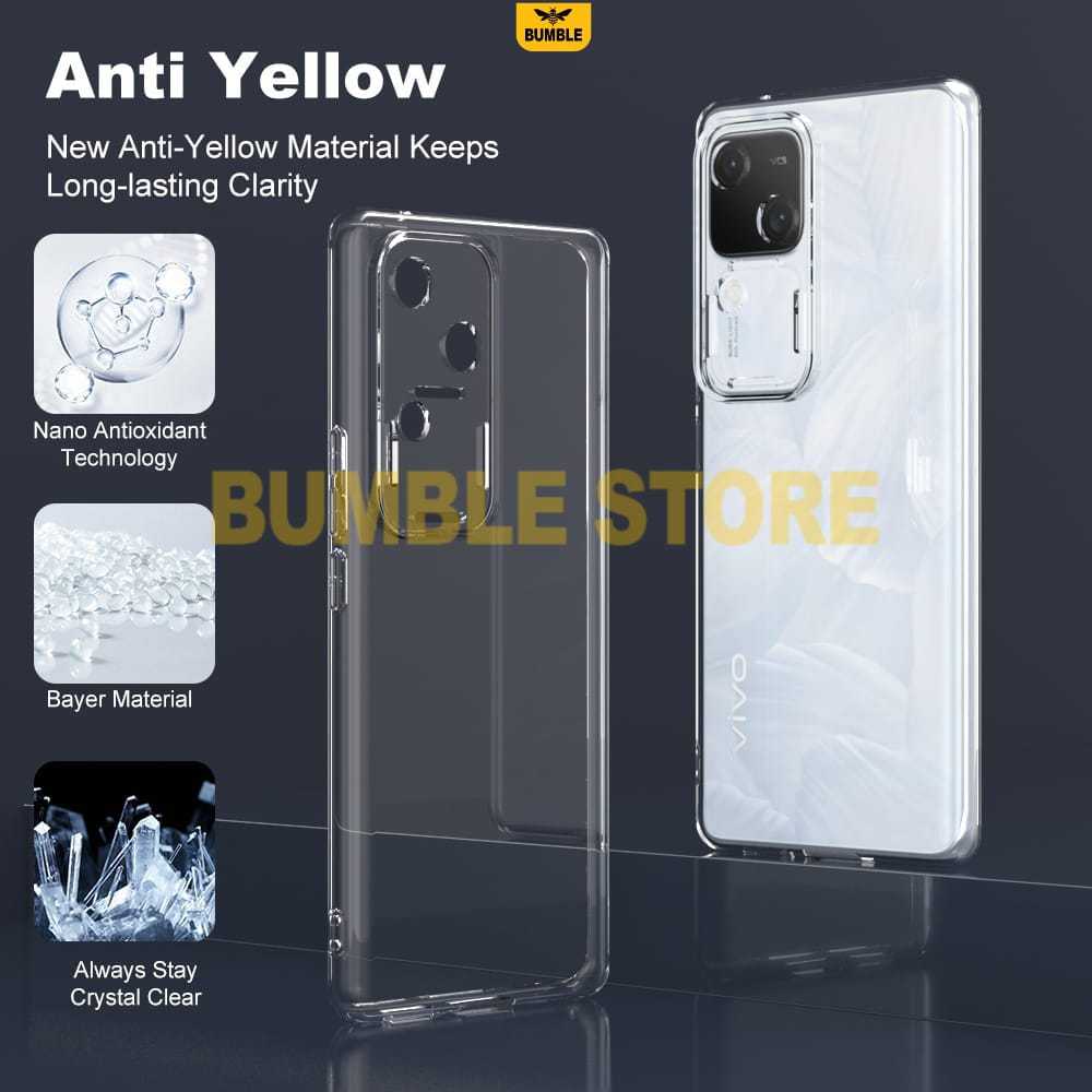 Bumble - Vivo V30 Vivo V30 Pro Softcase Clear Case Bening 2.0mm Case Vivo V30 Vivo V30 Pro