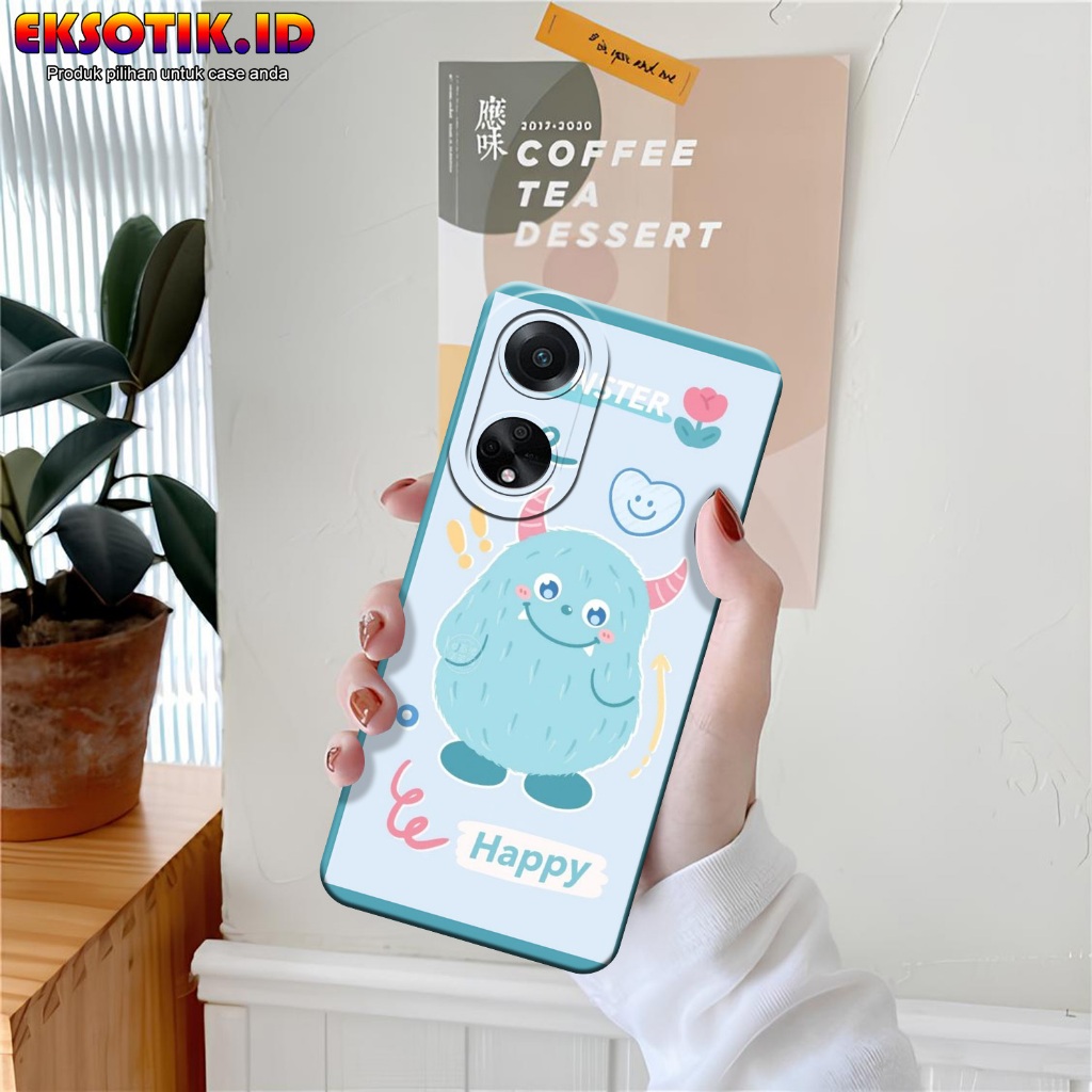 เคส Oppo A98 5G - เคส Oppo A98 5G - เคสแฟชั่นล่าสุด - Oppo A98 5G Silicone - Cool and Cute Motif - เ