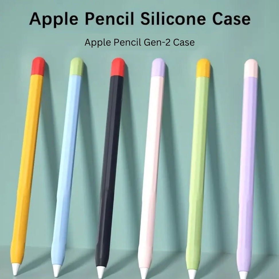 11 เคสซิลิโคนใช ้ งานร ่ วมกับ Apple Pencil Gen 2 Stylus Pen Cover Protector