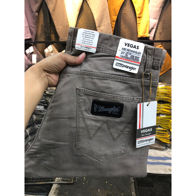 กางเกงผู้ชายผ้าใบธรรมดา Neo Wangler