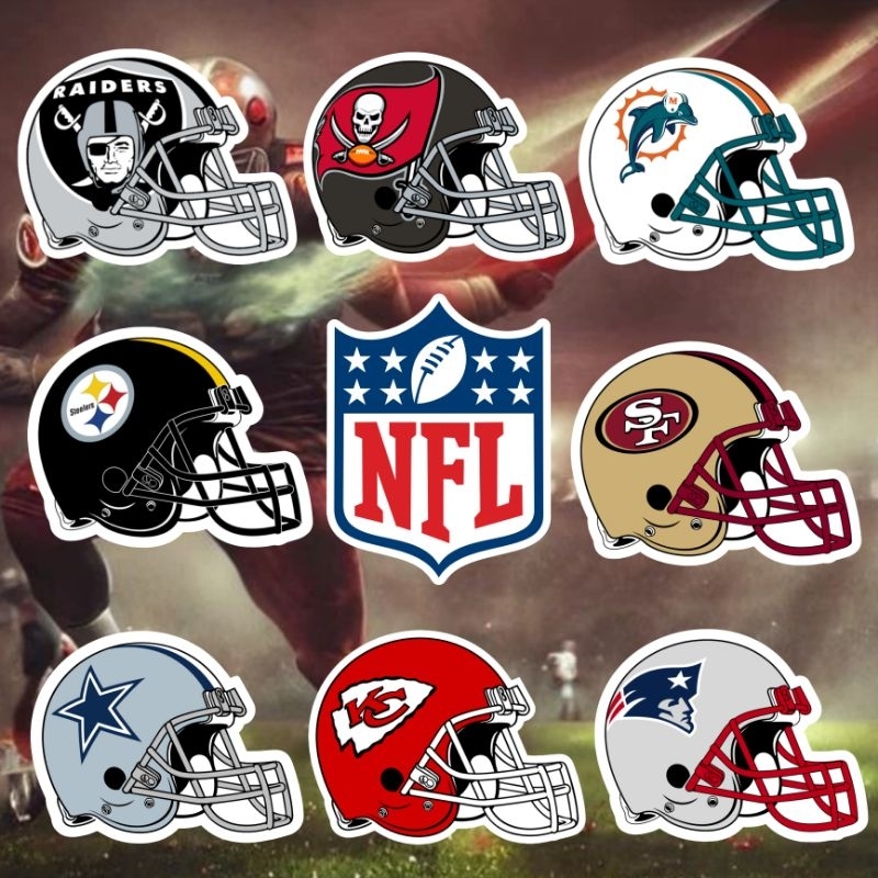 เข็มกลัดเคลือบแม่เหล็ก NFL TEAMS