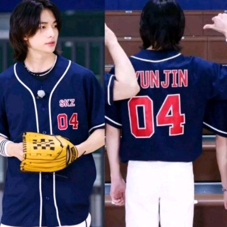 SKZ STRAY KIDS เสื้อเบสบอล Unisex (ALL MEMBERS)