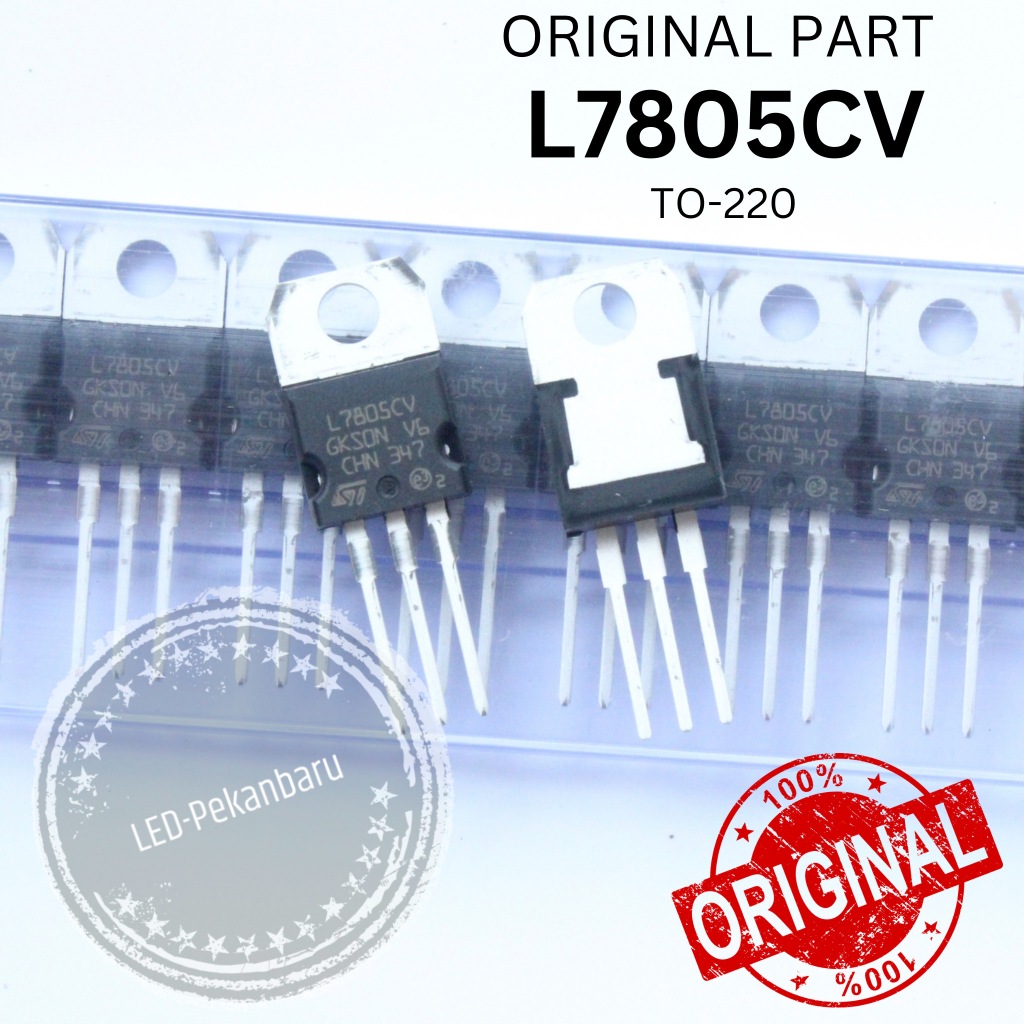 IC L7805CV 7805CV L7805 7805 POSITIVE 5V VOLTAGE REGULATOR TO-220